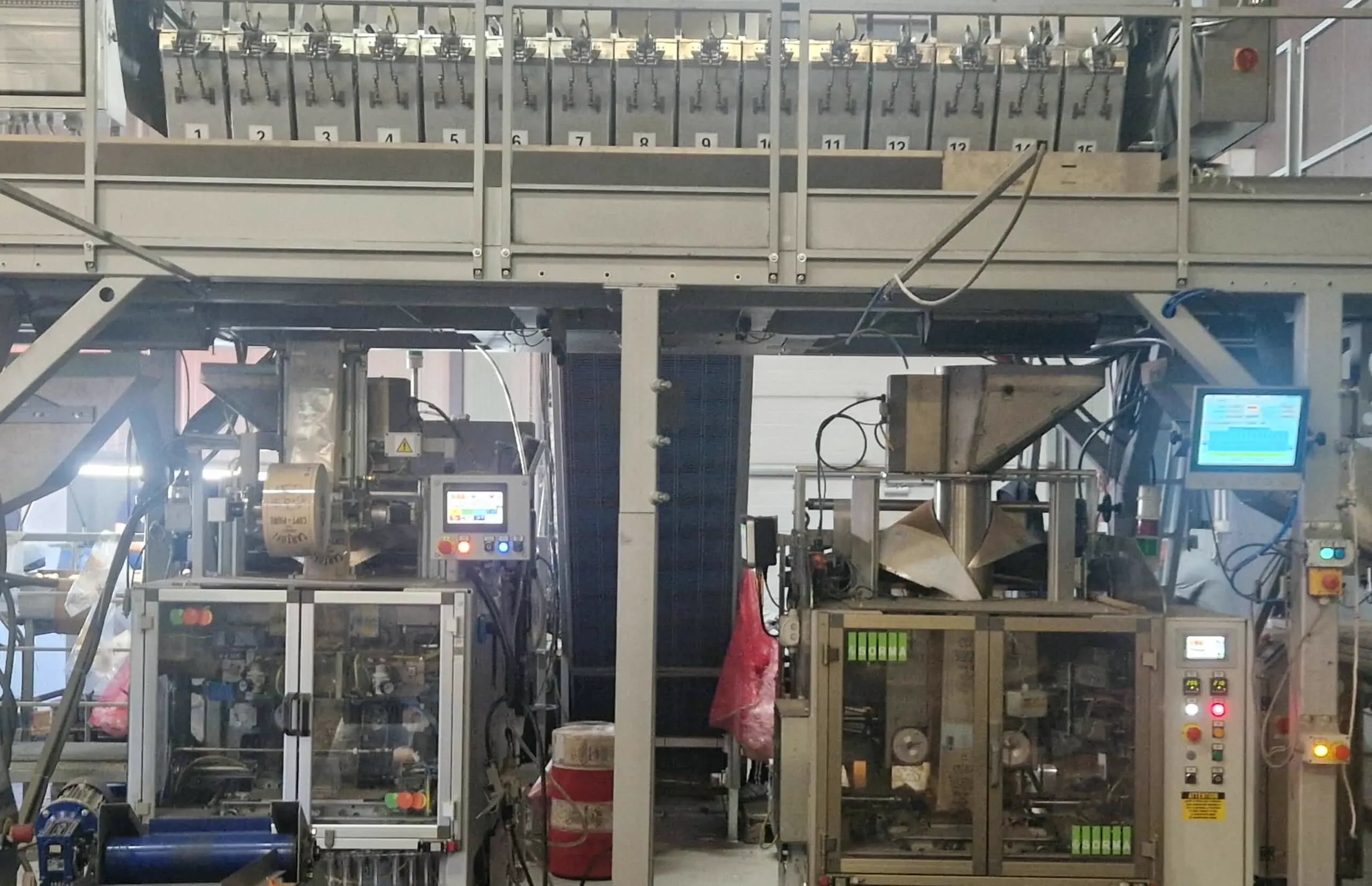 linie automată de ambalare